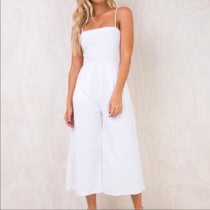 Princess Polly white Jumpsuit